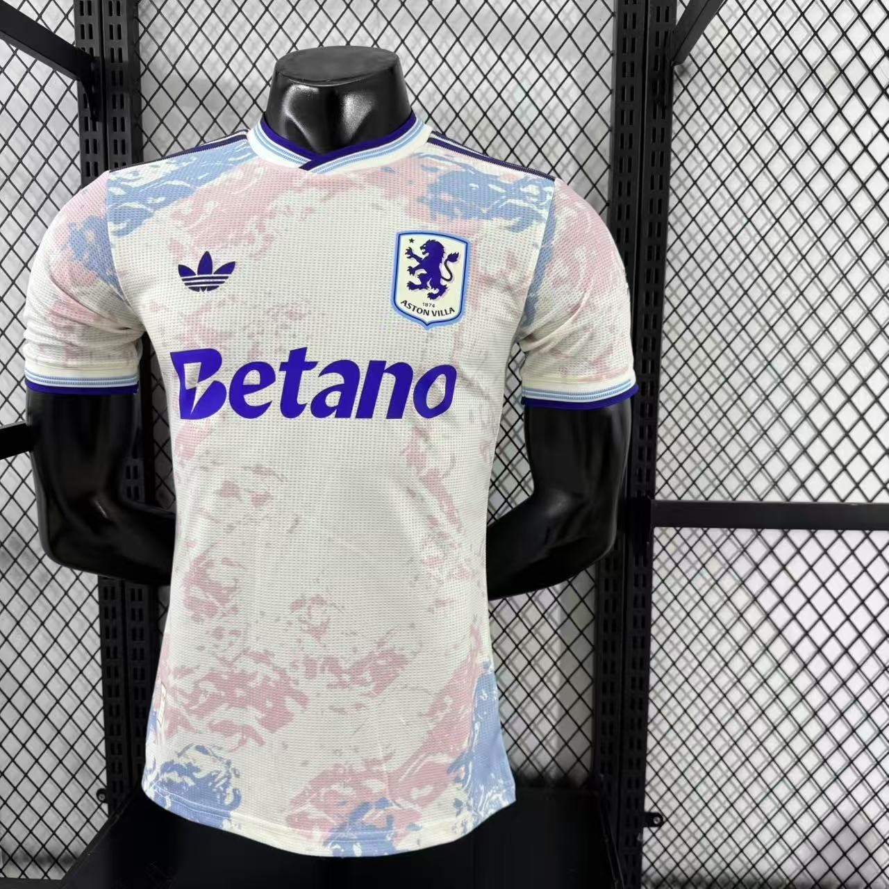2025-26 Aston Villa Second Away Kit - Player Version
