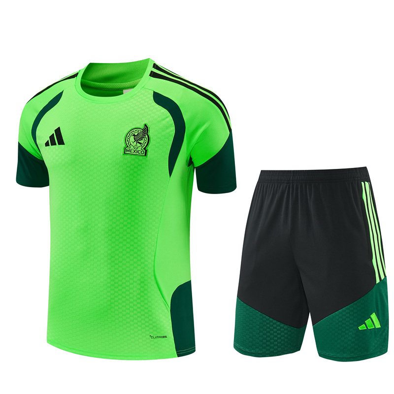 2026-27 Mexico Green Short-Sleeve Training Jersey