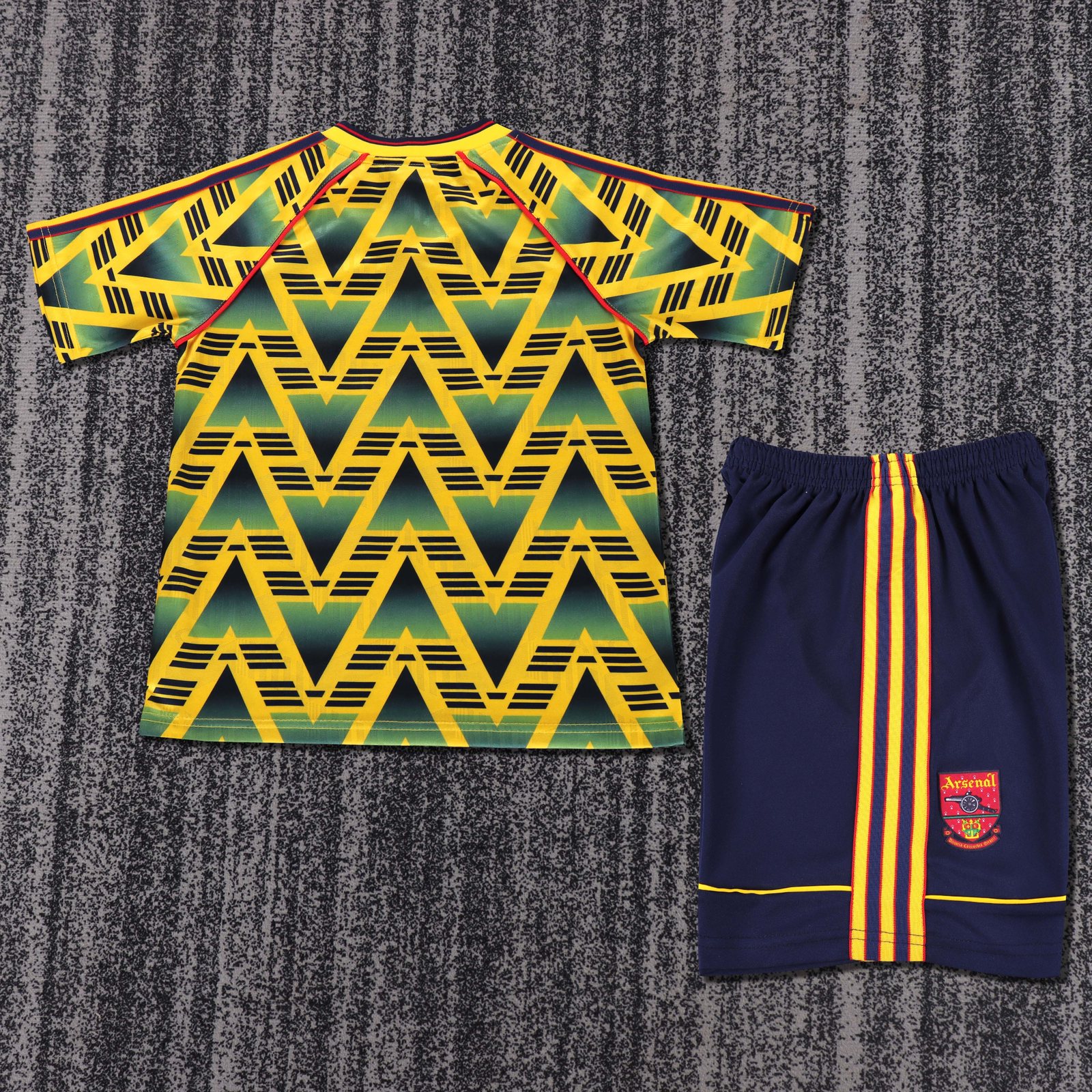 1991-93 Arsenal Away Retro Jersey - Kids