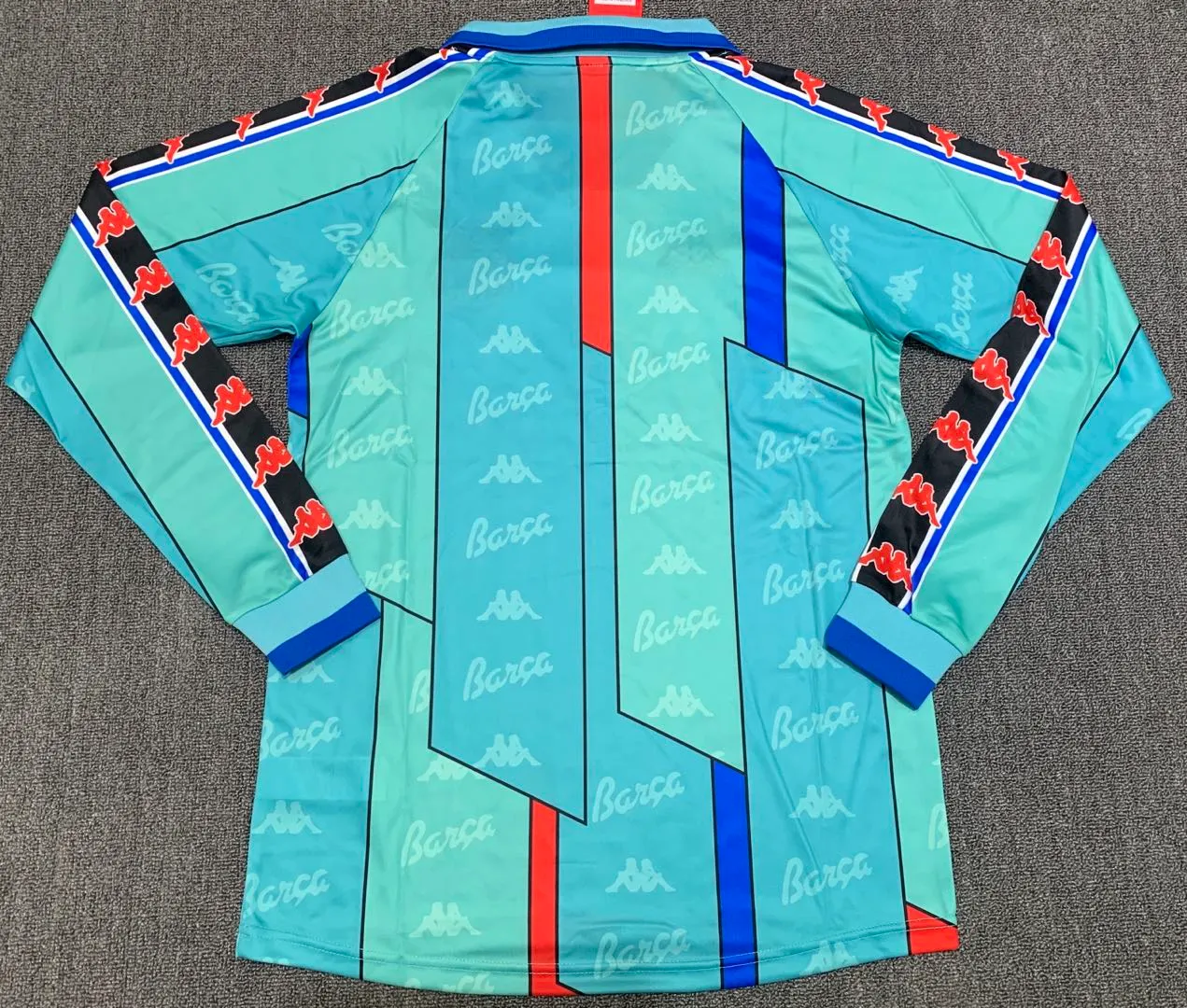 1996-97 Barcelona away long sleeve retro jersey