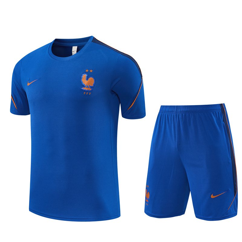 2026-27 France Blue Short-Sleeve Training Jersey