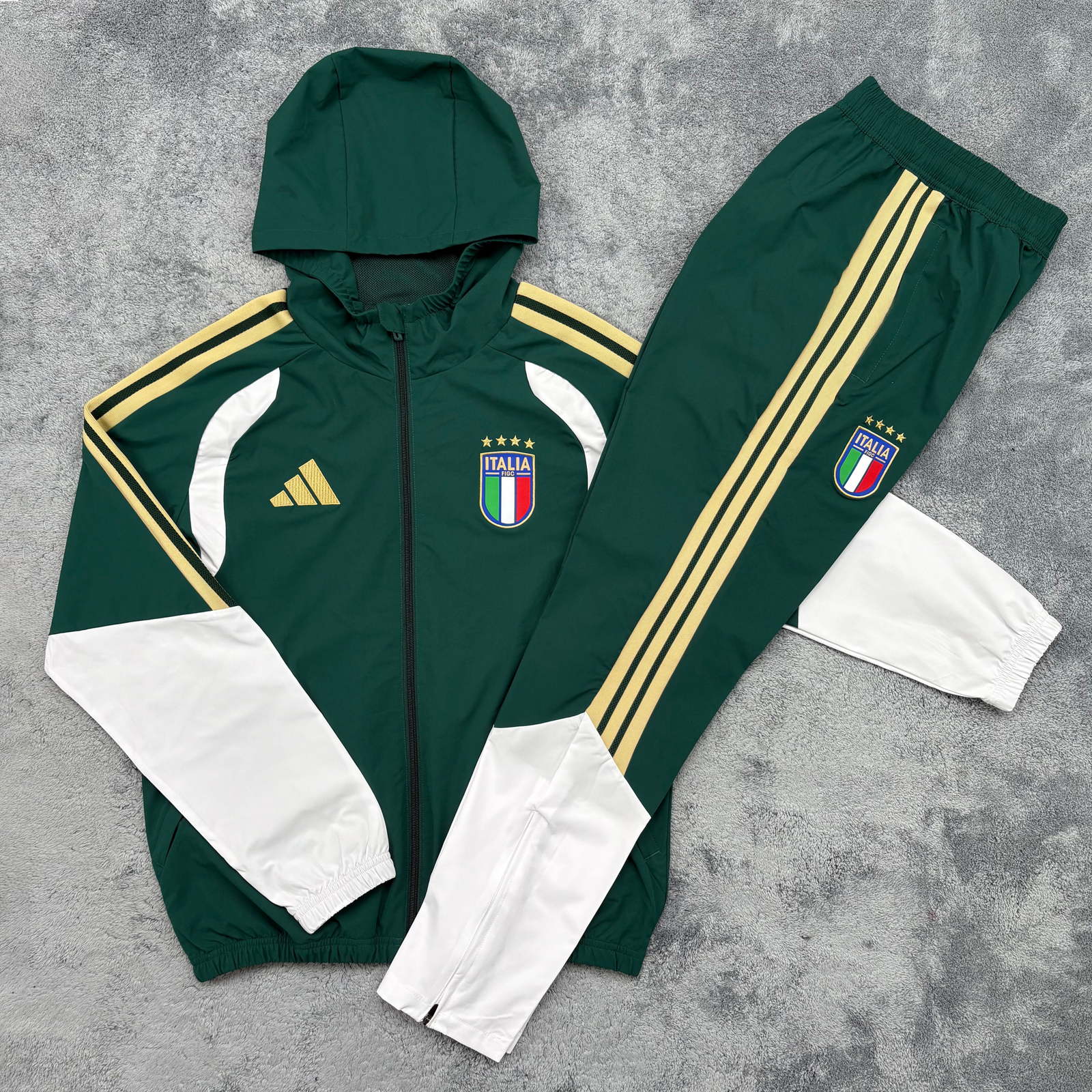 2026-27 Italy Full-Zip Hooded Training Jersey