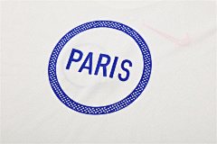 2025-26 Paris Saint-Germain White T90 Short Sleeve Training Jersey