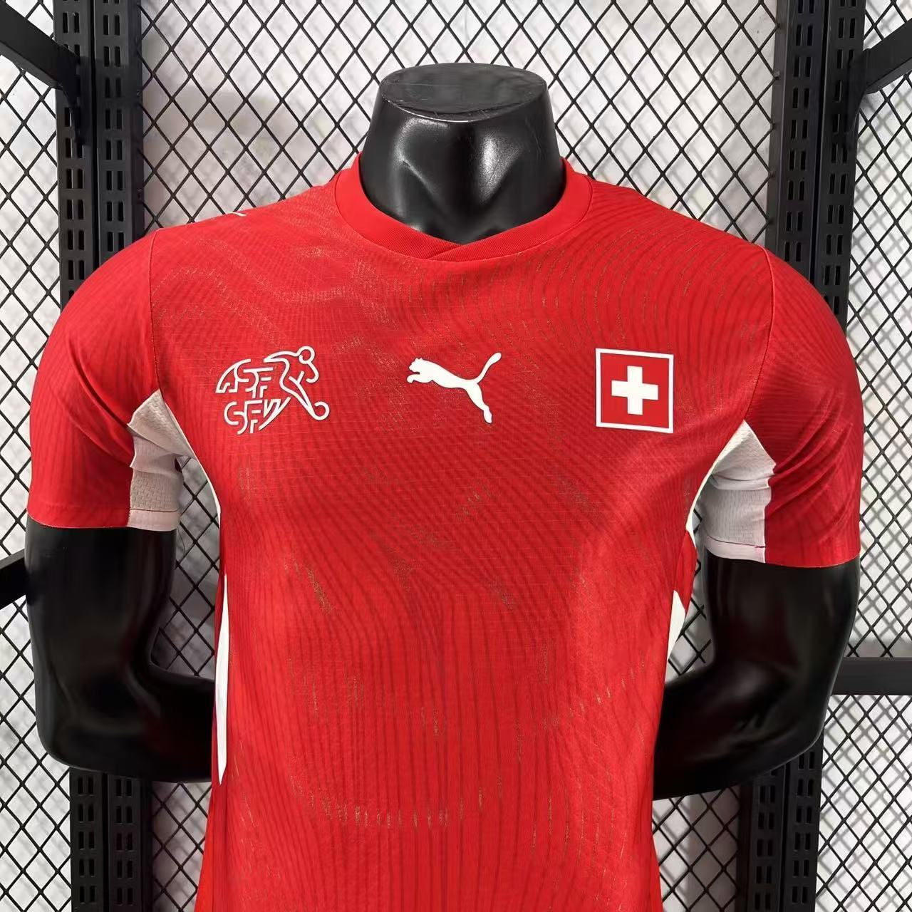 2026 Switzerland Home Jersey - Player Version