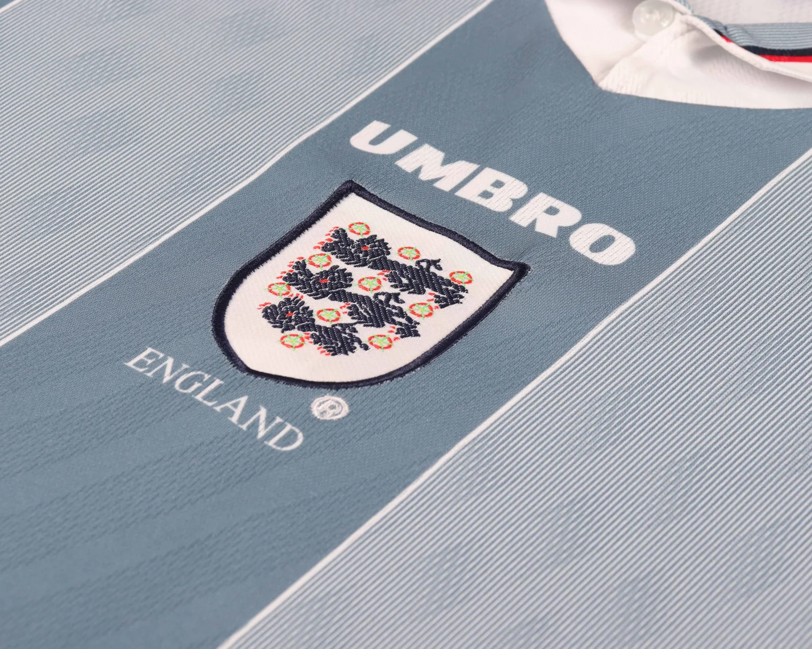 1996 England Away Retro Shirt - Kids Sizes