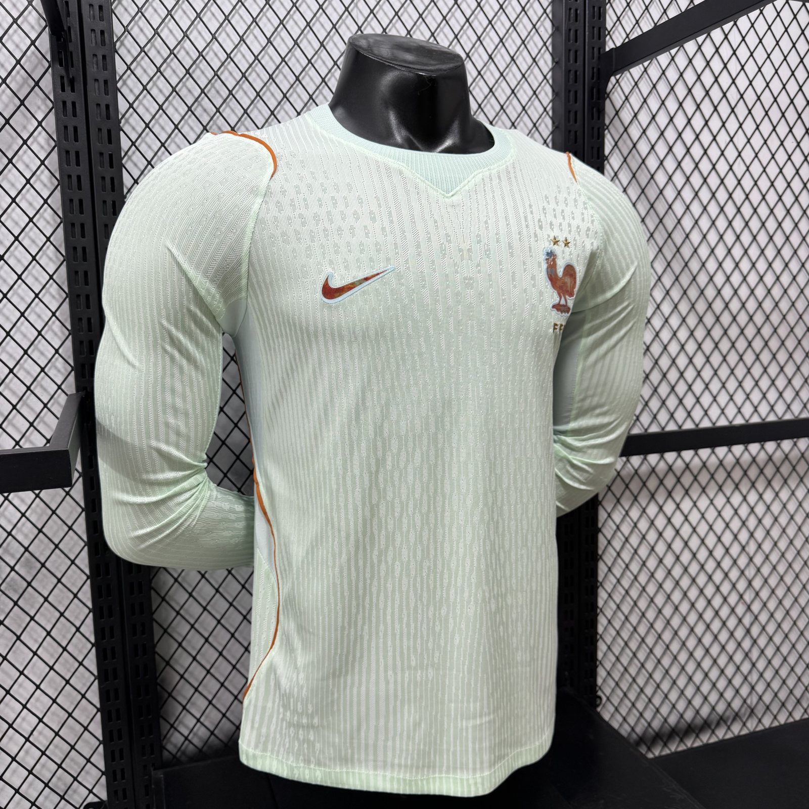 2026 France National Team Away Long-Sleeve Jersey – Player Version