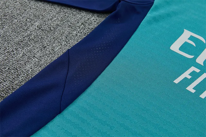 2025-26 Arsenal Green Half-Zip Training Jersey