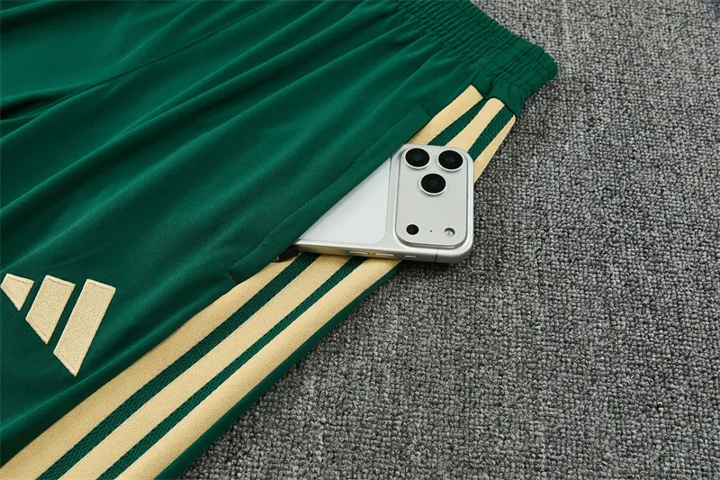 2026-27 Real Madrid Green Half-Zip Training Jersey