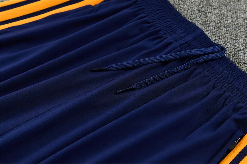 2026-27 Real Madrid Royal Blue Half-Zip Training Jersey