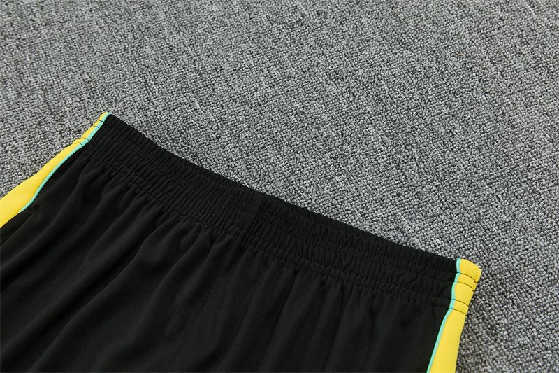 2026-27 Brazil Black Half-Zip Training Jersey