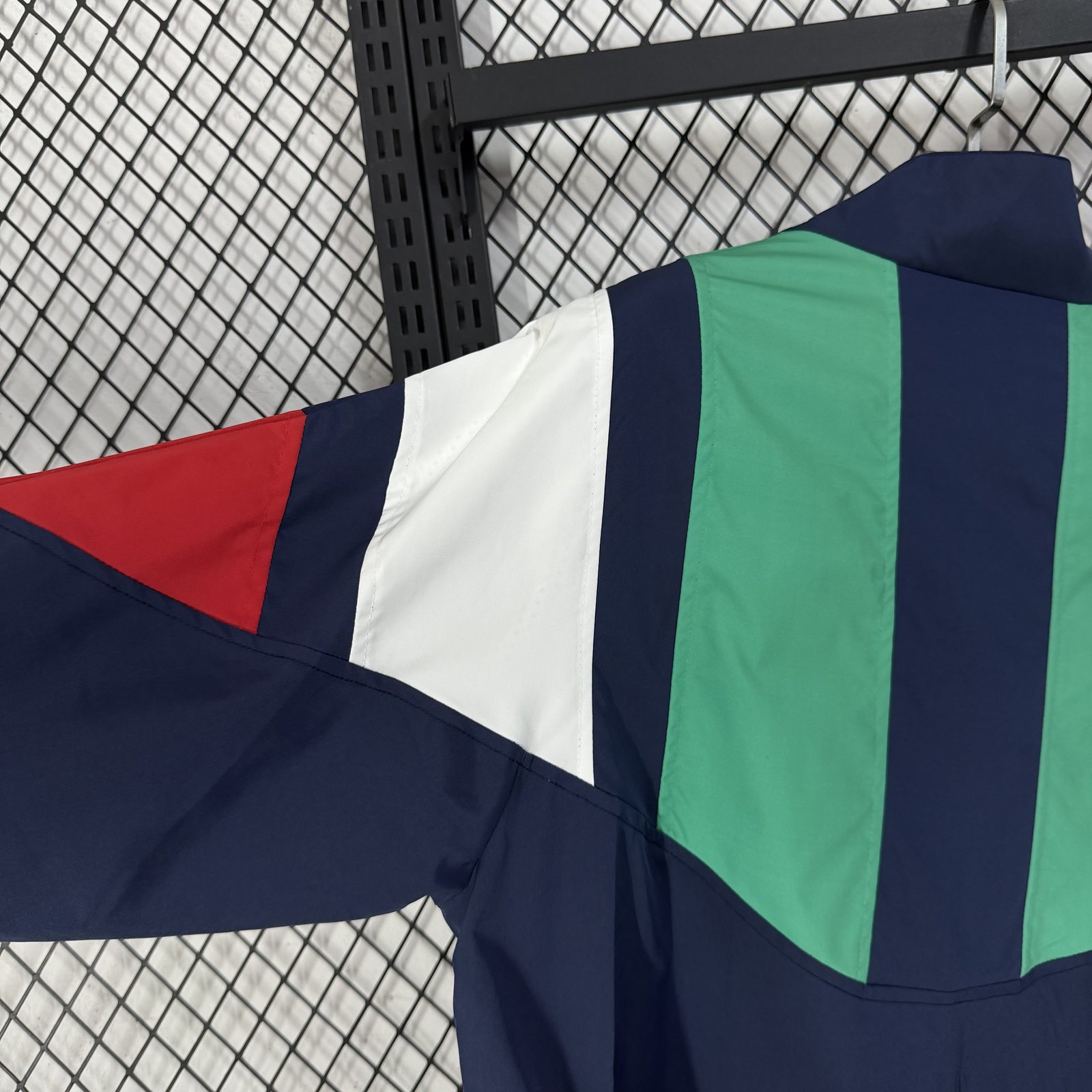 2026-27 Italy Royal Blue Waterproof Training Windbreaker