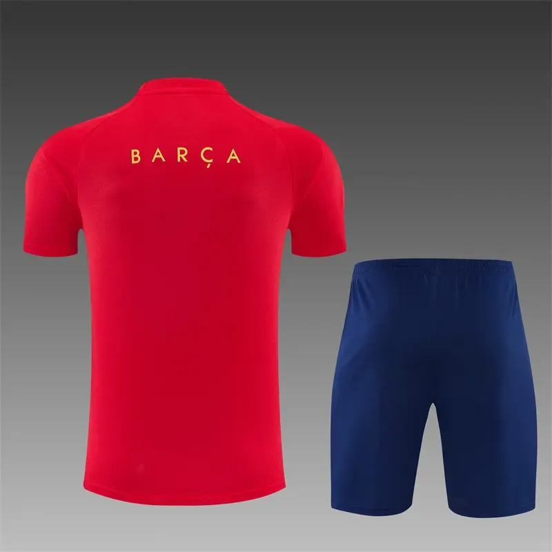 2026-27 Barcelona Red Short-Sleeve Training Jersey