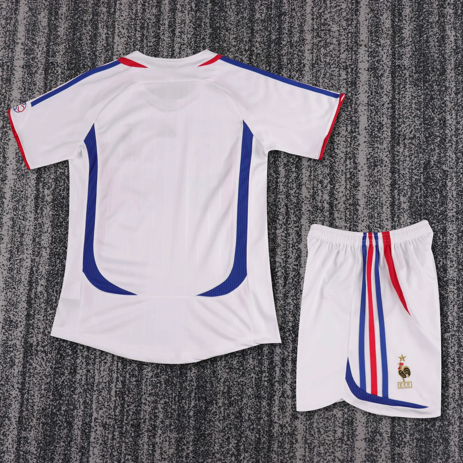 2006 France Away Retro Shirt - Kids Sizes