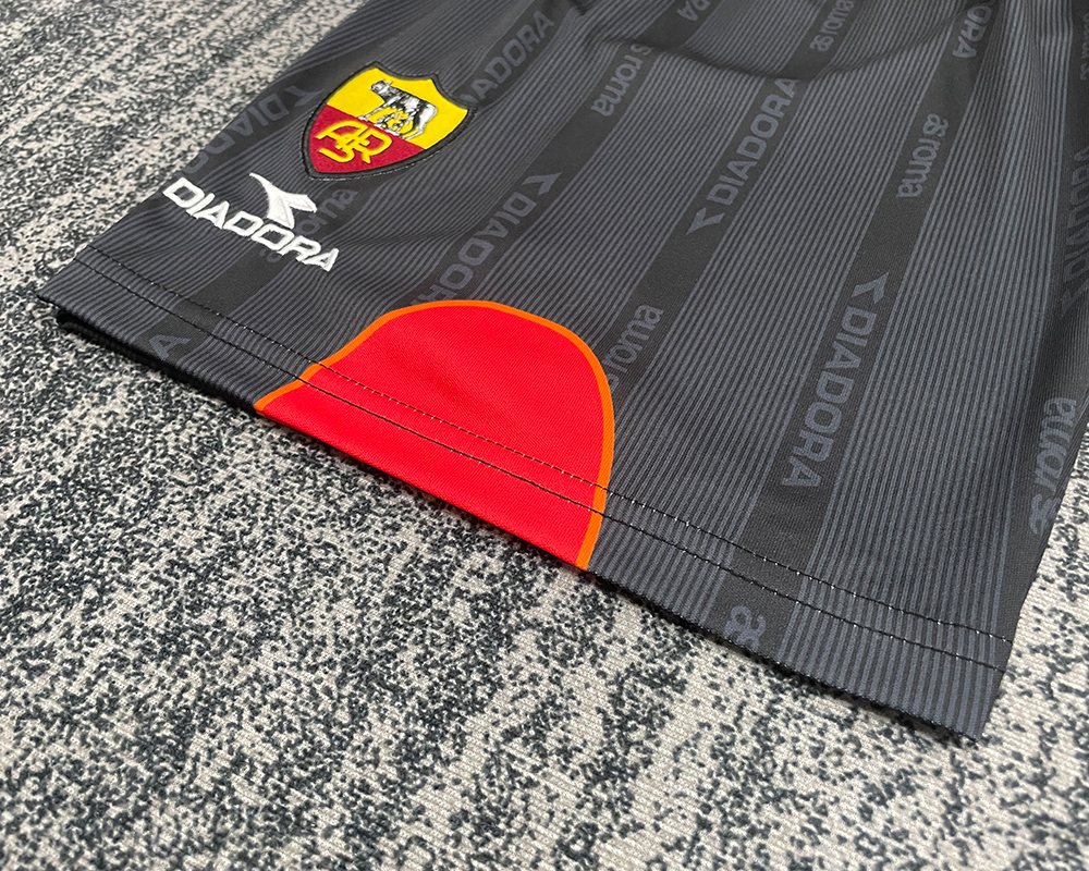 1999-00 Roma Away Retro Shirt - Kids