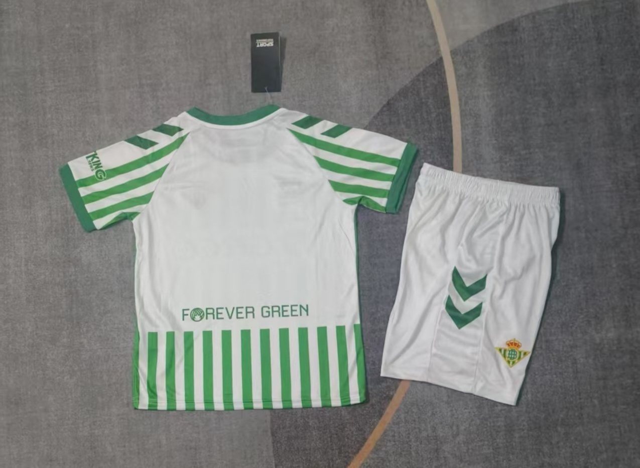2025-26 Real Betis Final Edition Jersey – Kids' Version