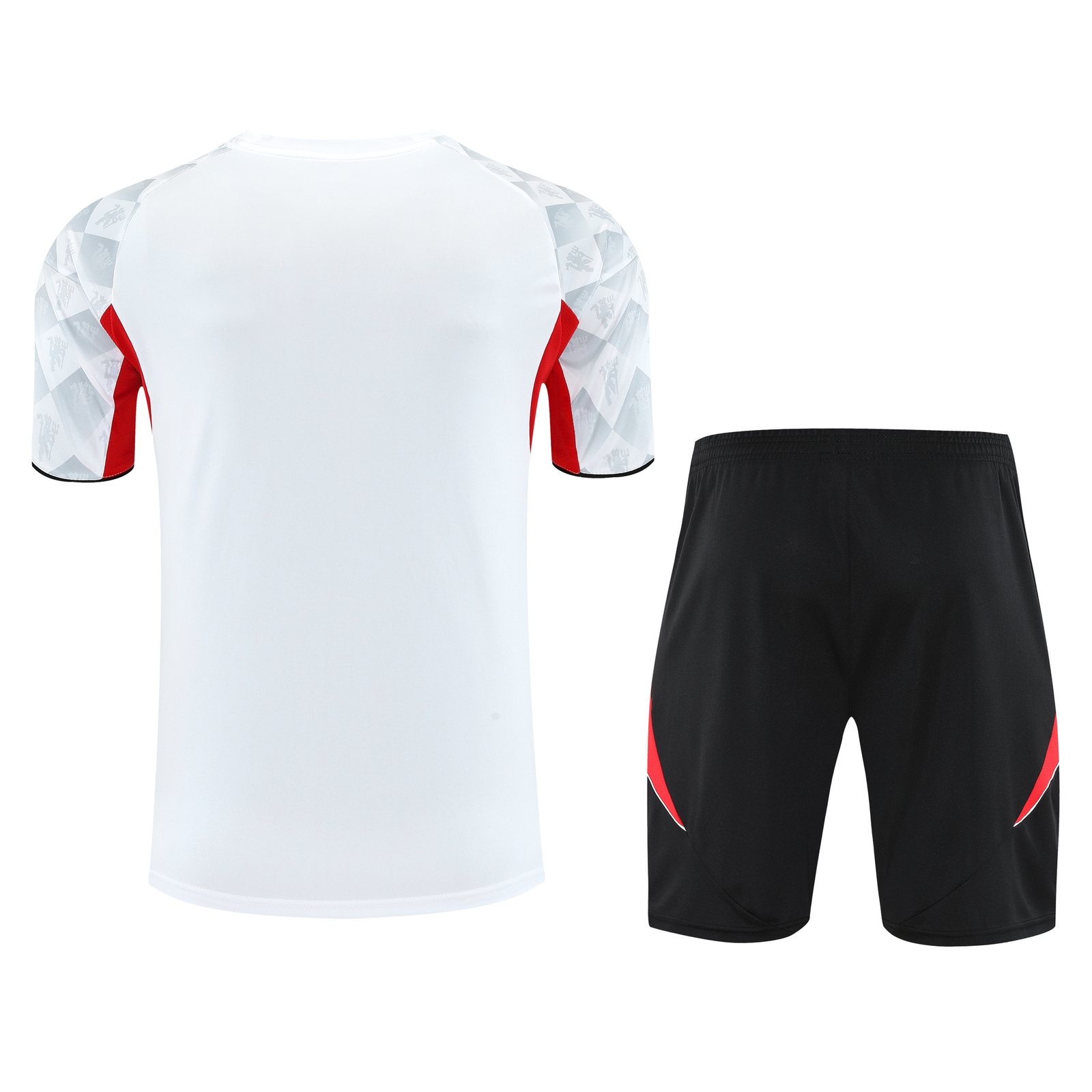 2025-26 Manchester United white short-sleeved training jersey