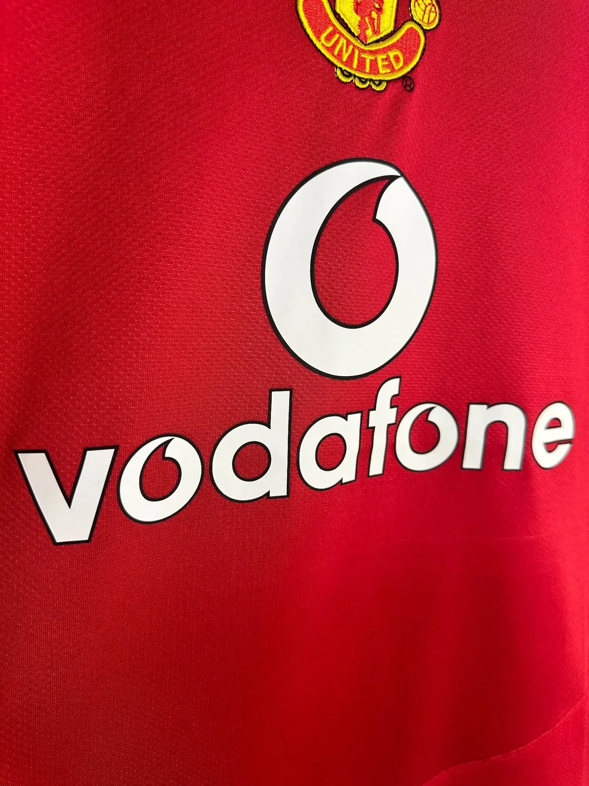 2005-06 Manchester United Home Long Sleeve Retro Shirt
