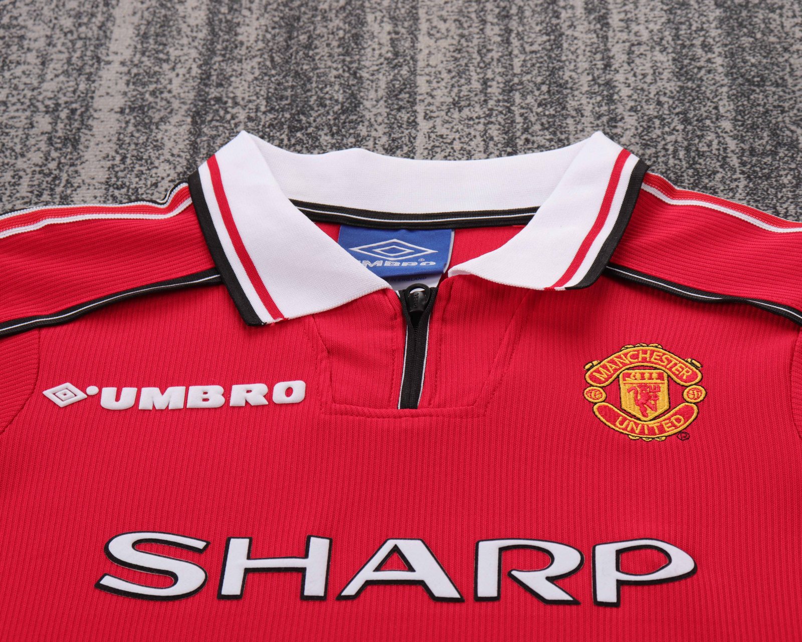 1998-99 Manchester United Home Retro Shirt - Kids