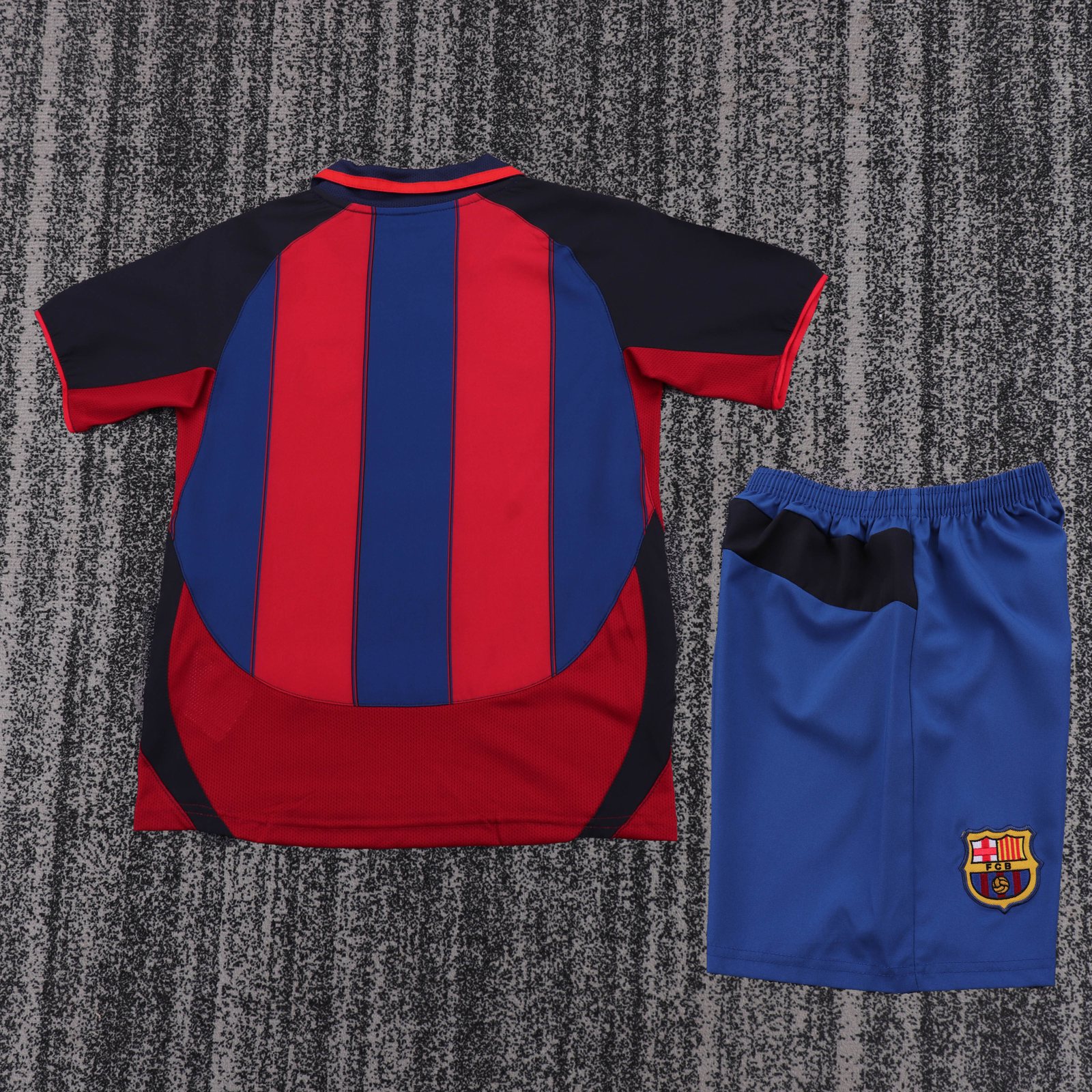 2003-04 Barcelona Home Retro Shirt - Kids