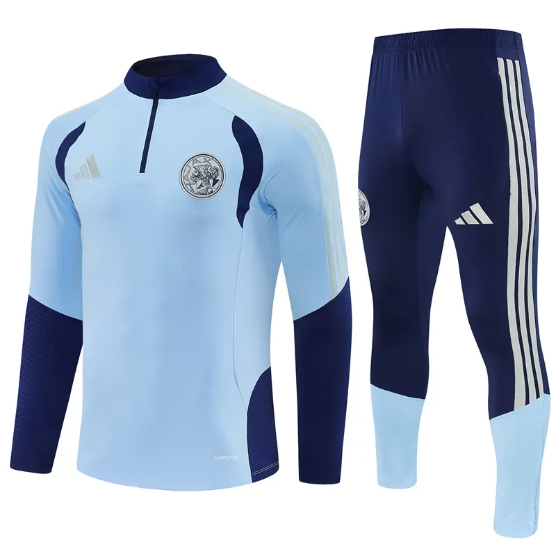 2026-27 Ajax Light Blue Half-Zip Training Suit