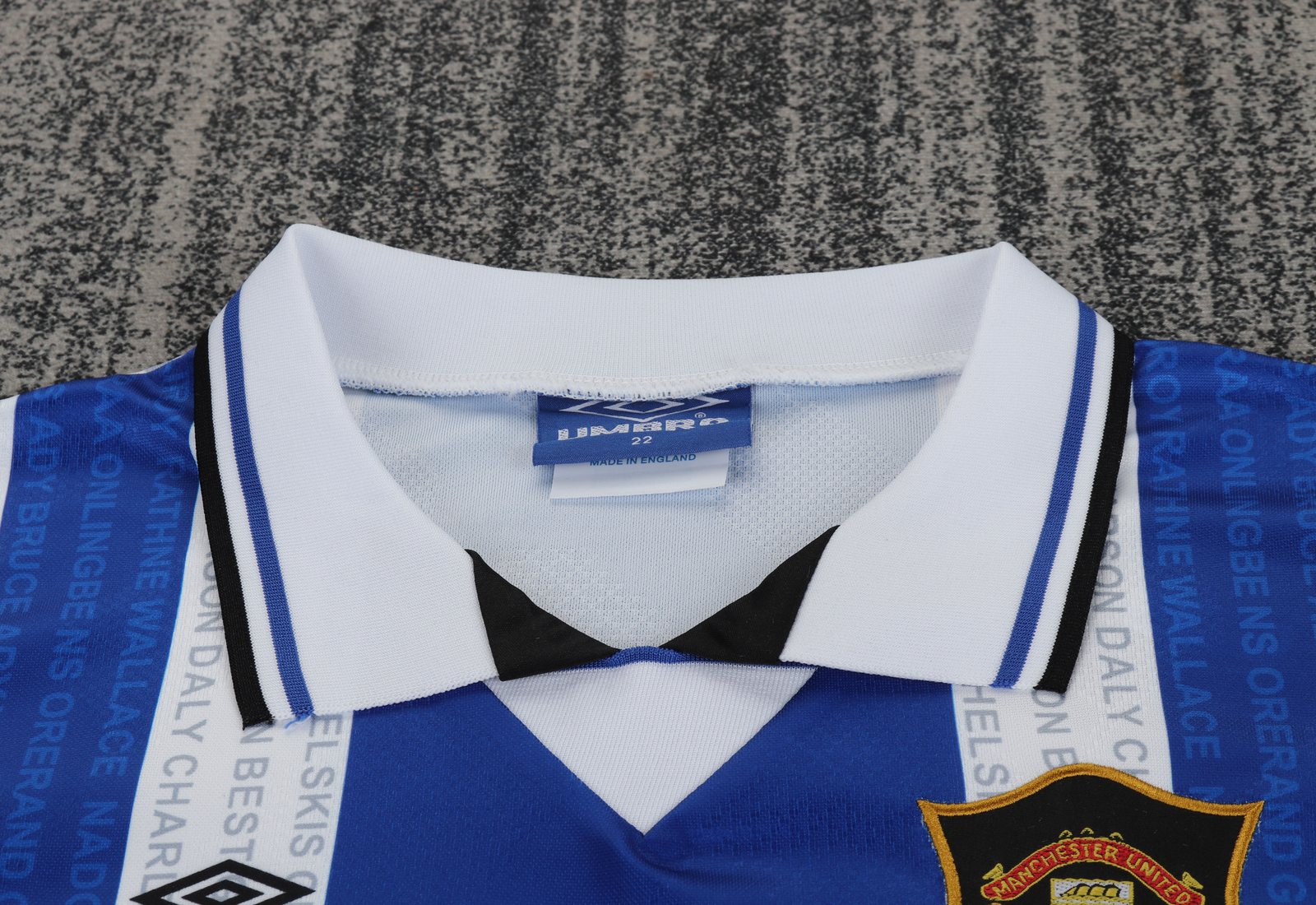 1994-96 Manchester United Second Away Retro Kit - Kids