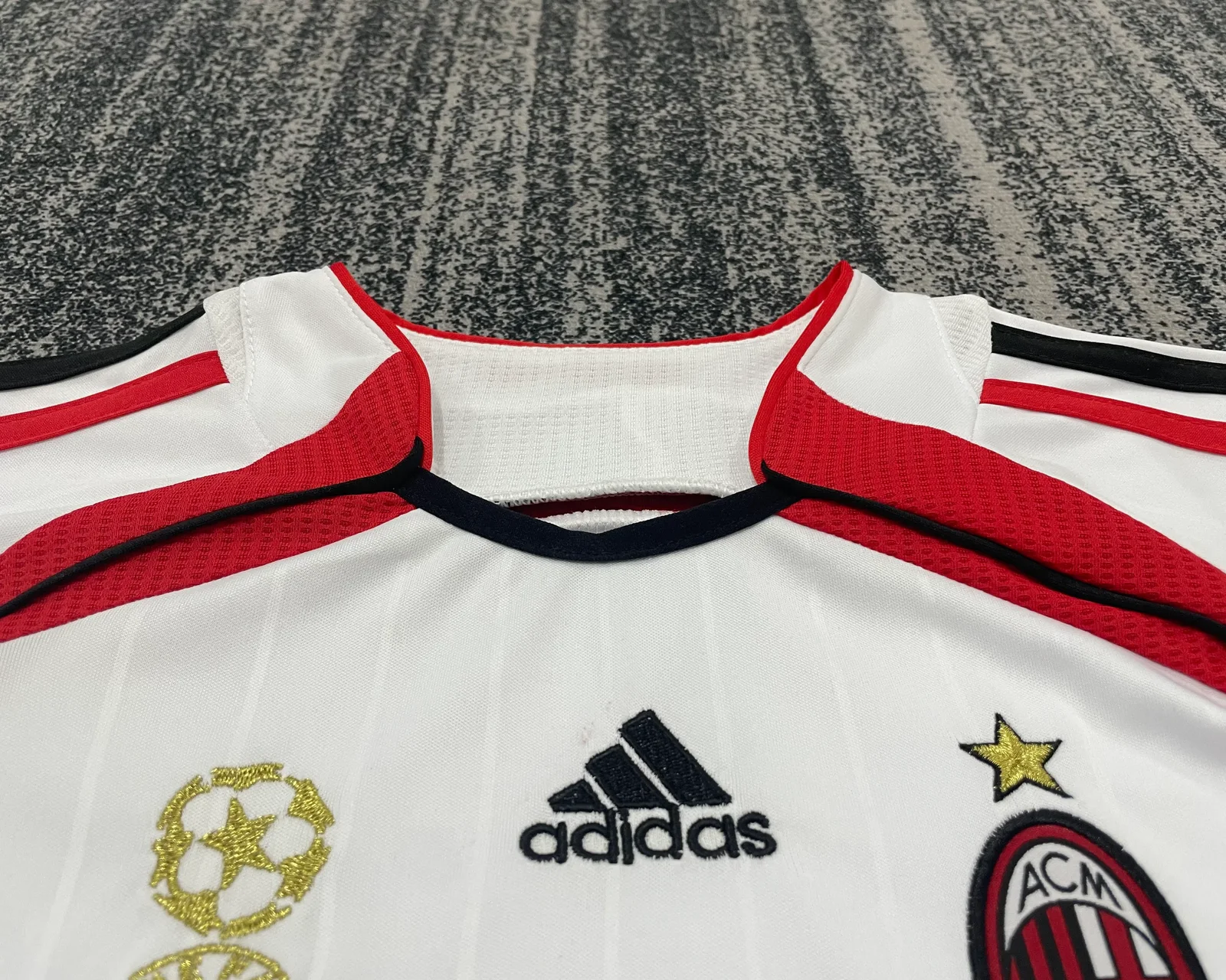 2006-07 AC Away Retro Shirt - Kids Sizes