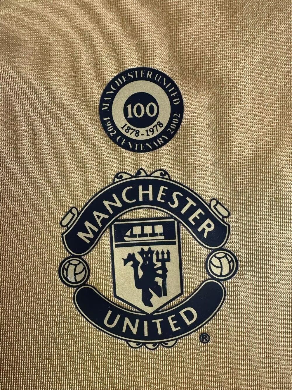 2007-08 Manchester United Reversible Centenary Retro Long-Sleeve Jersey