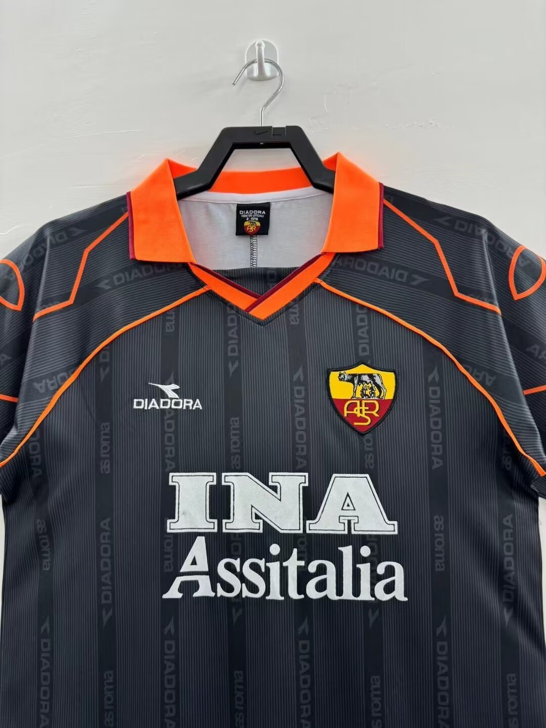 1999-00 Roma Away Retro Jersey