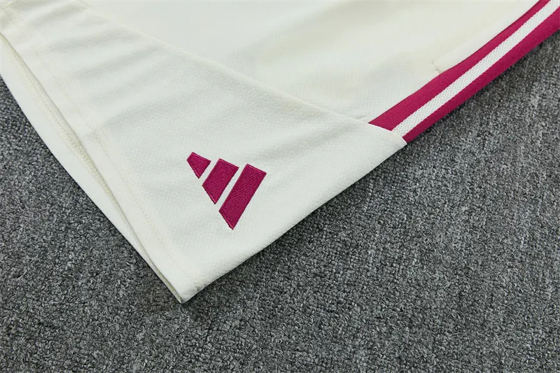 2026-27 Real Madrid Beige Short-Sleeve Training Jersey