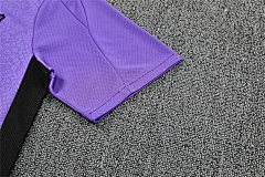2025-26 Barcelona Purple Collaboration Short Sleeve Training Jersey