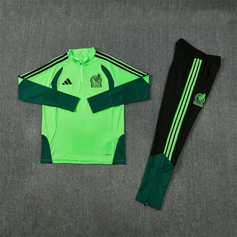 2026-27 Mexico Green Half-Zip Training Jersey