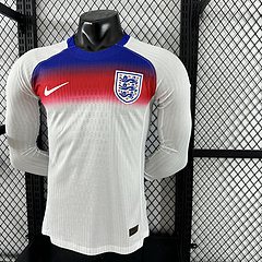 2025-26 England Home Long Sleeve Shirt - Player Edition.
