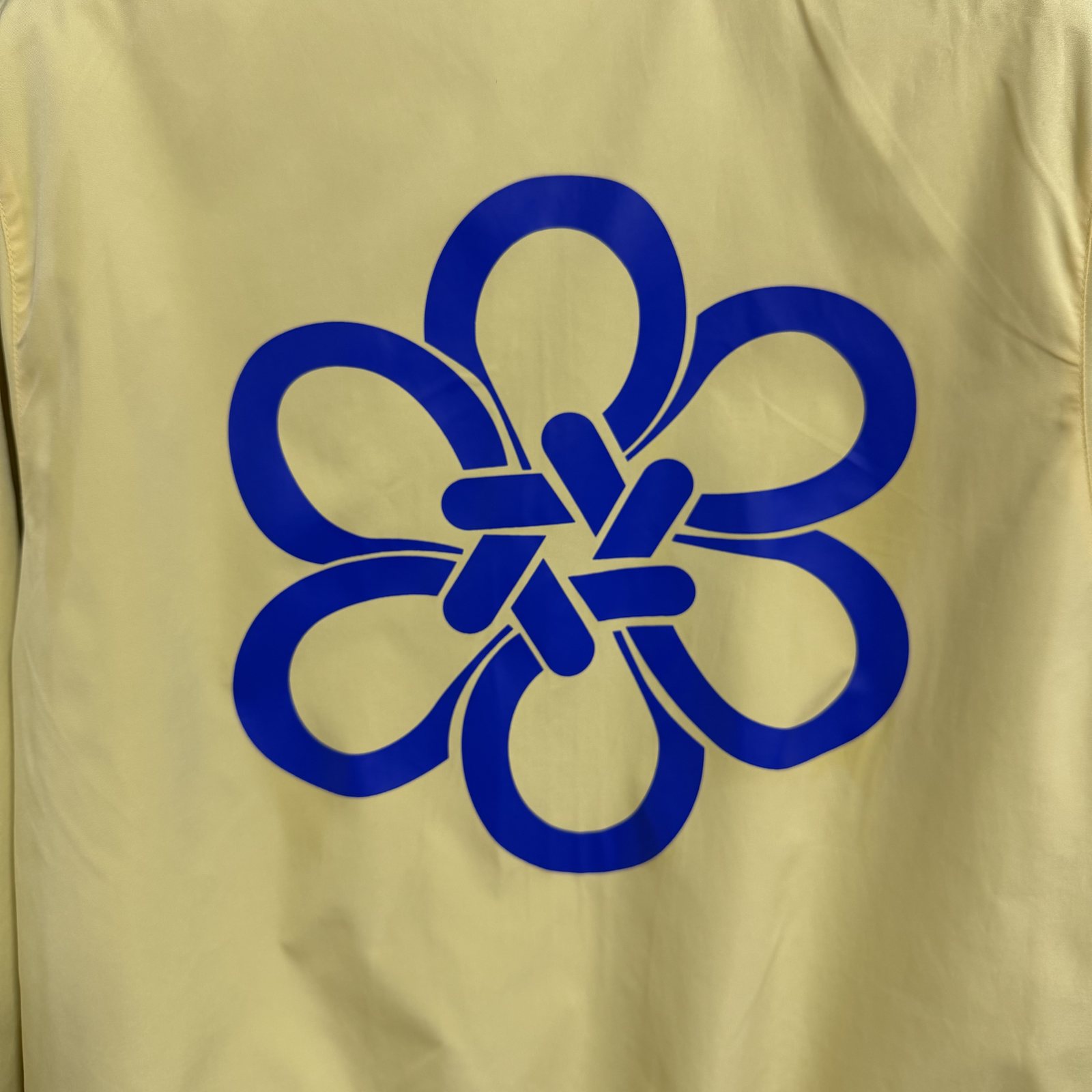 2025-26 Real Madrid Blue and Yellow Reversible Windbreaker Jacket