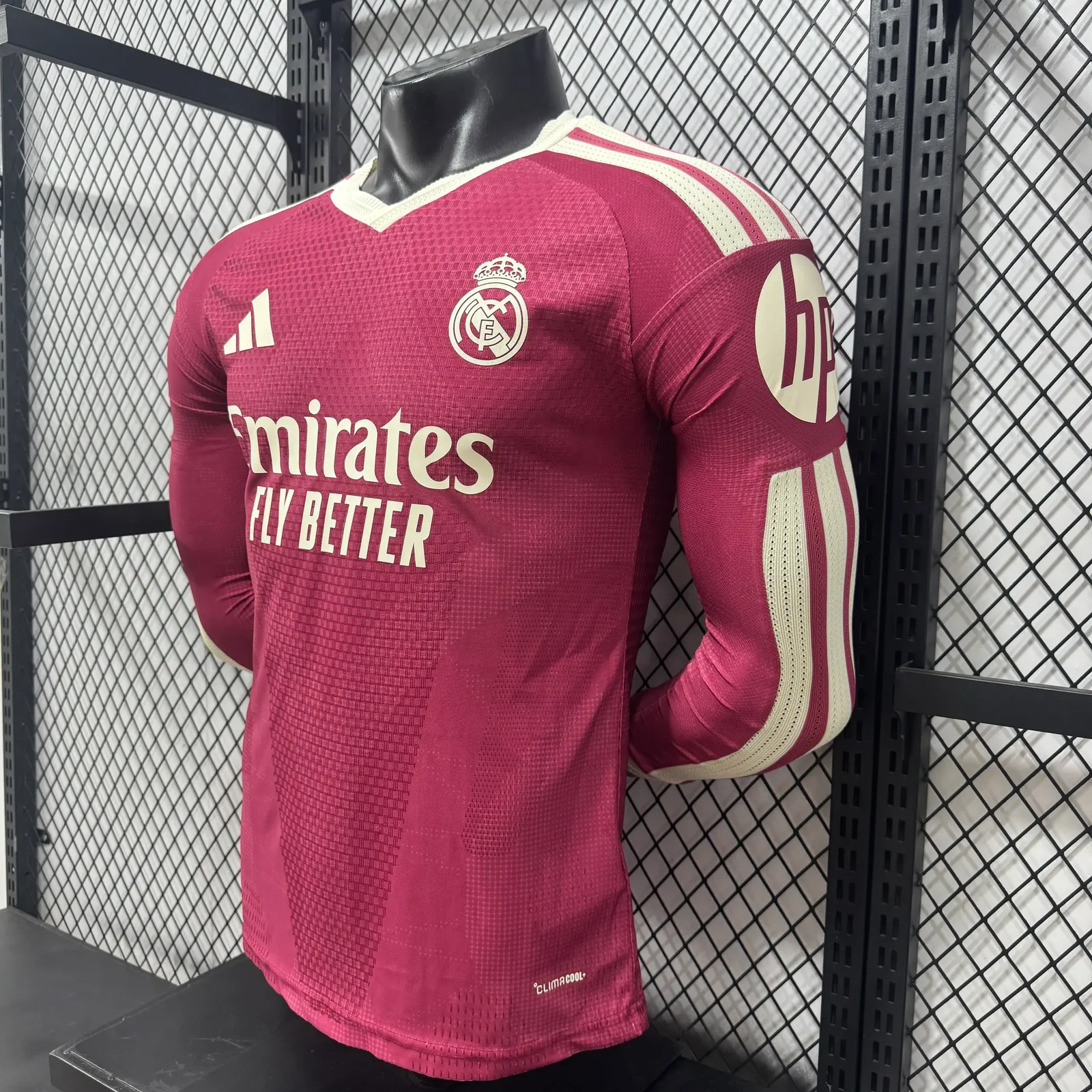 2026-27 Real Madrid Away Long-Sleeve Jersey – Player Version