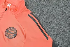 2025-26 Bayern Munich Orange Half-Pull Training Jersey