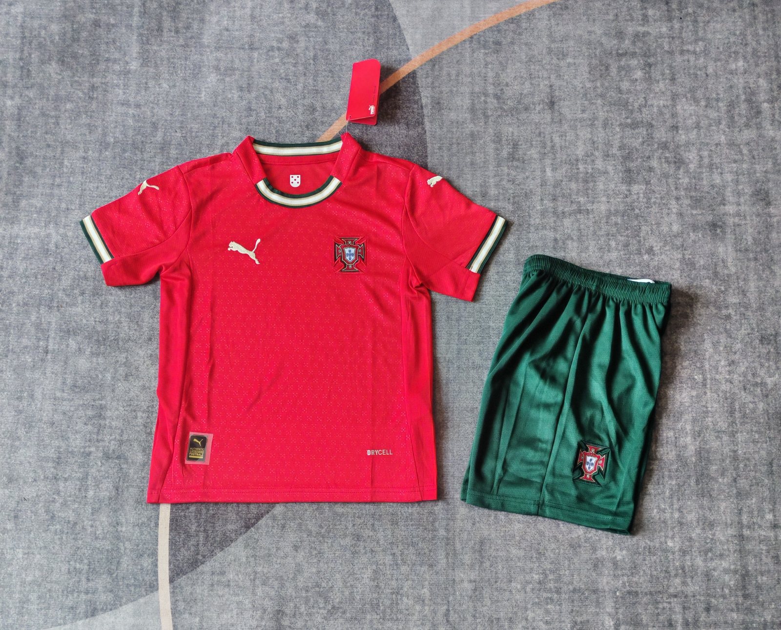 2025-26 Portugal Home Shirt - Kids Size
