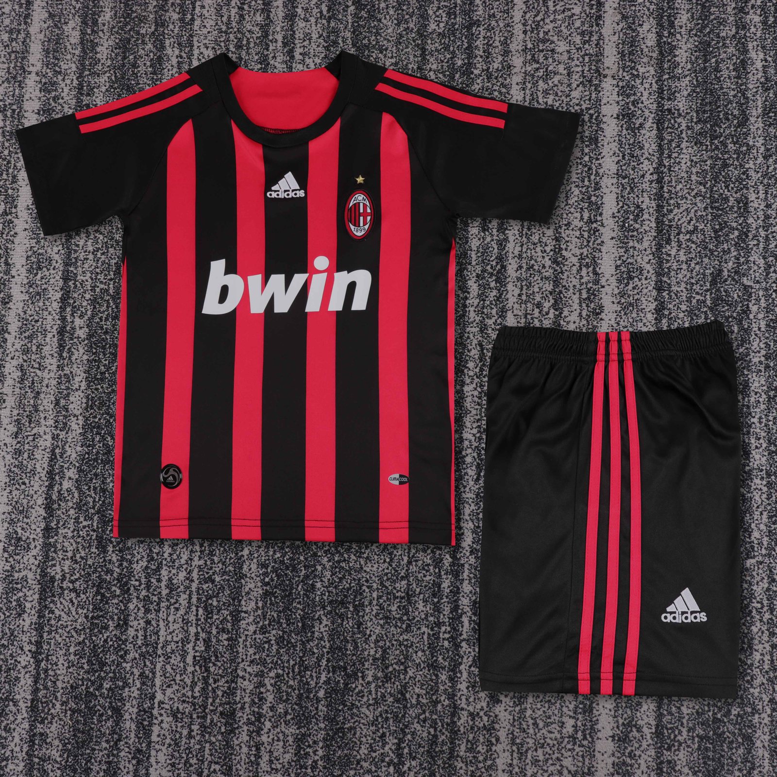 2008-09 AC Home Retro Shirt - Kids Sizes