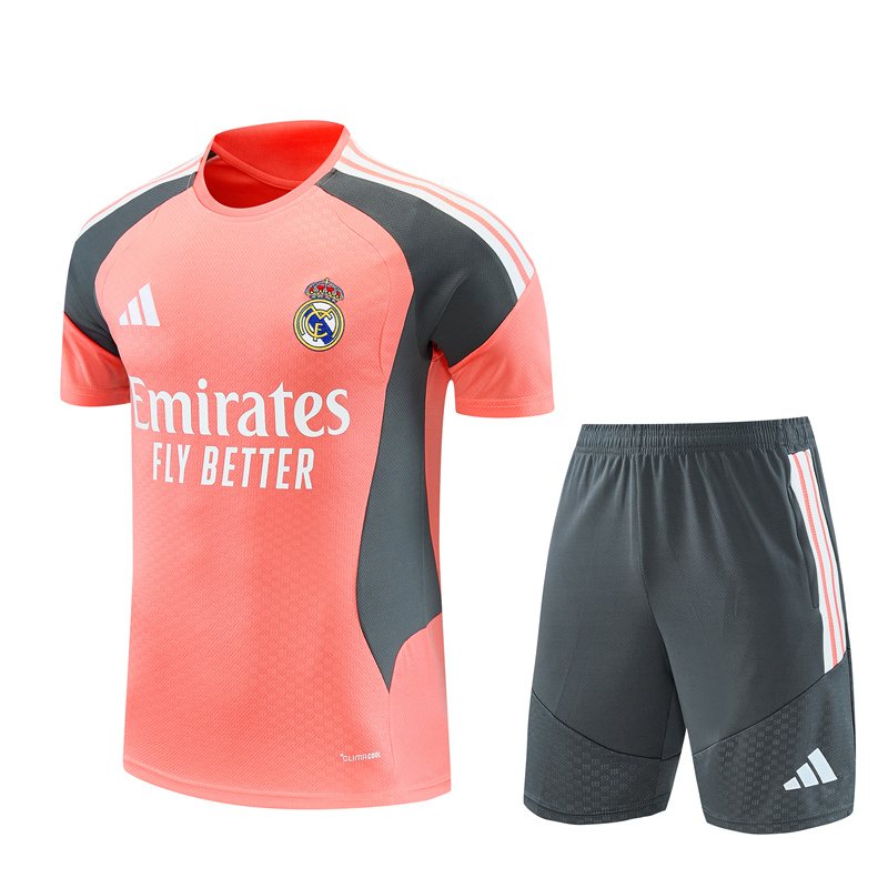 2026-27 Real Madrid Orange-Pink Training Jersey