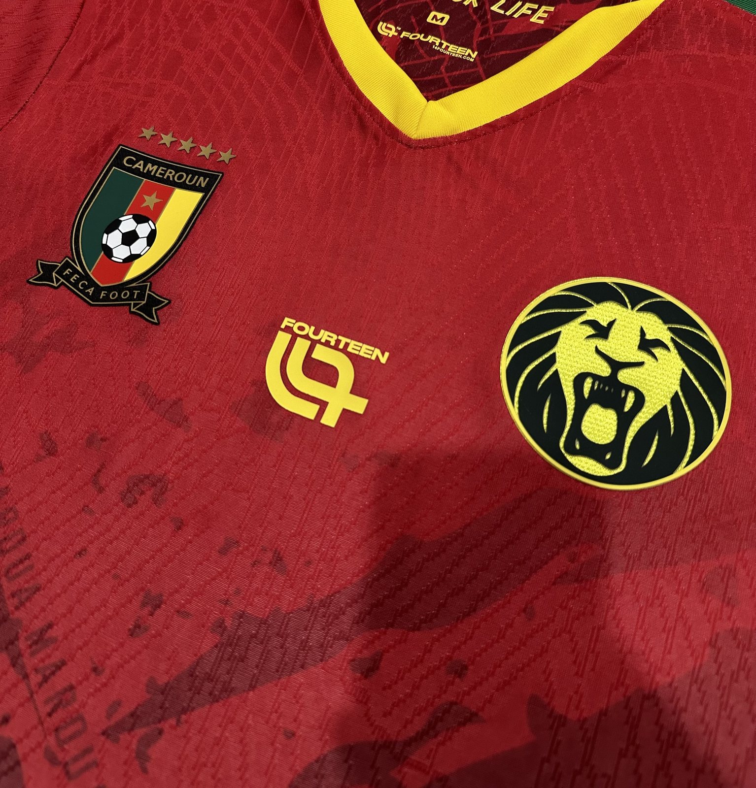 2025-26 Cameroon Away Jersey – Player Version