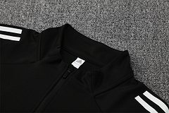 2025-26 Argentina Black Half-zip Training Jersey