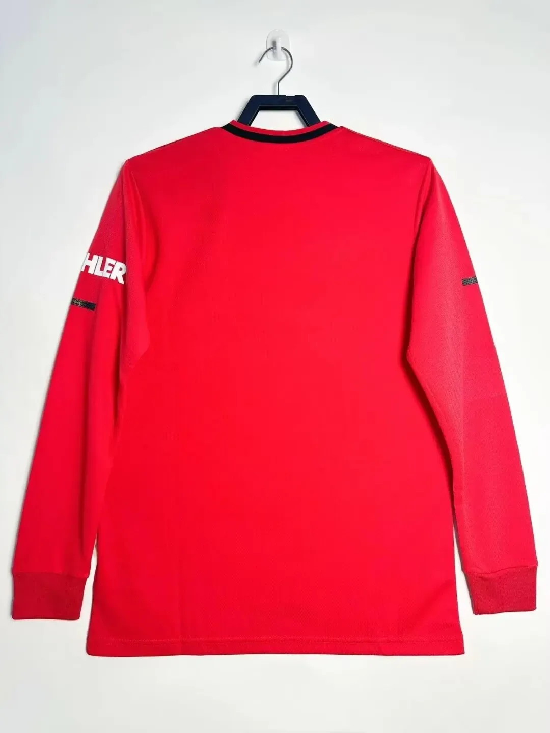 2019-20 Manchester United Home Long Sleeve Retro Shirt