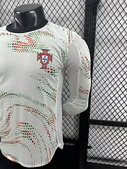 2025-26 Portugal Away Long Sleeve Shirt - Players