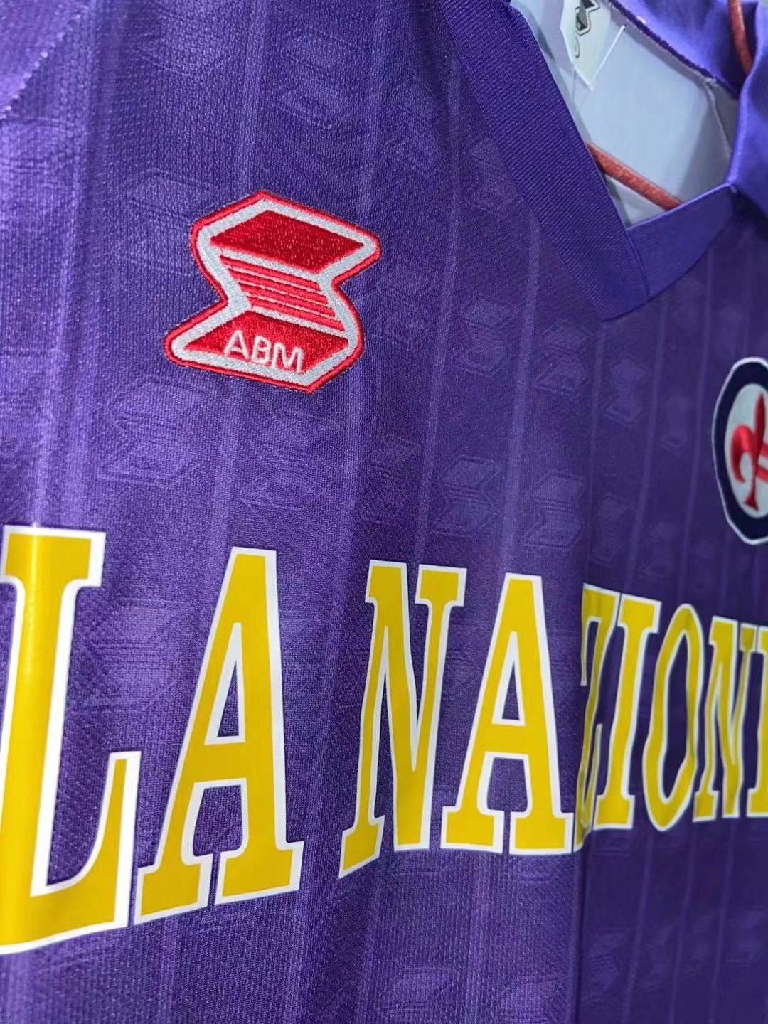 1989-90 Fiorentina home retro jersey