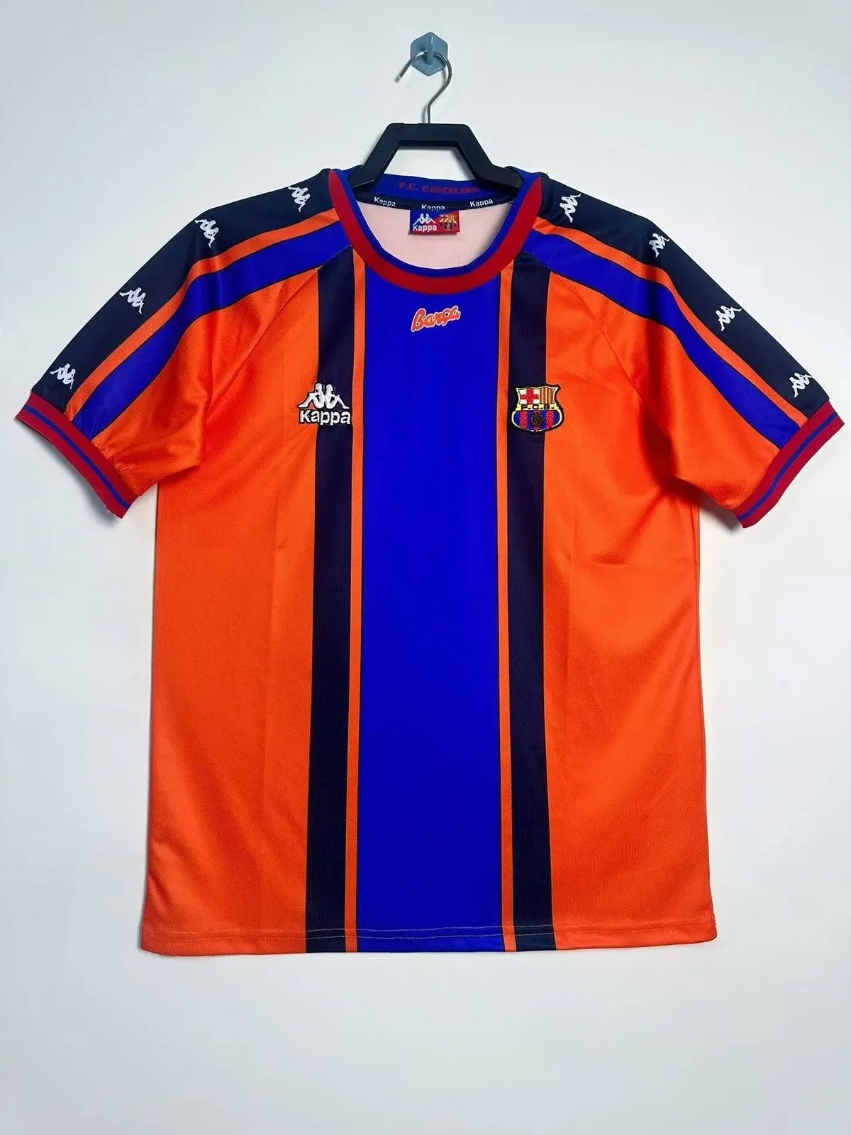 1997-98 Barcelona Away Retro Jersey