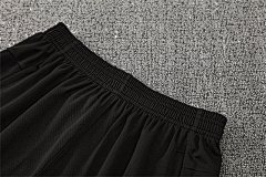 2025-26 Manchester City black short-sleeved training jersey