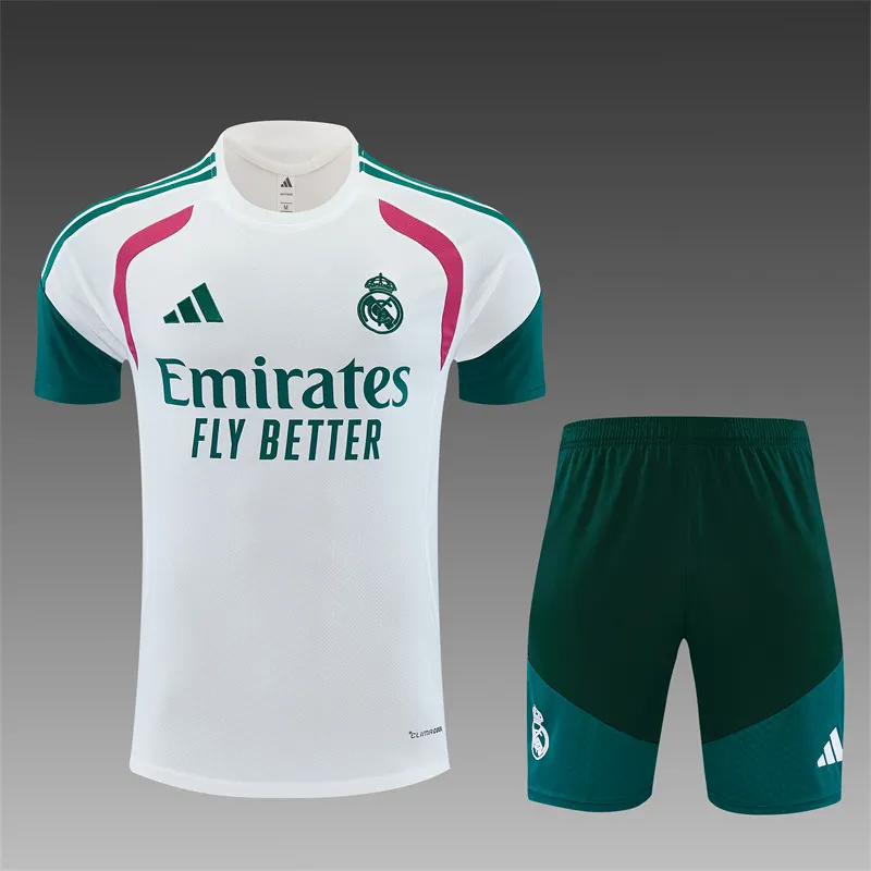 2026-27 Real Madrid White Training Jersey