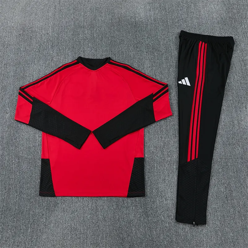 2026-27 Ajax Red Half-Zip Training Kit