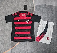 2025-26 Flamengo Home Jersey - Kids
