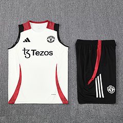 2025-26 Manchester United training vest jersey