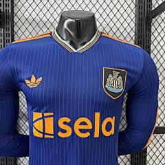 2025-26 Newcastle United Away Long Sleeve Shirt - Player Edition